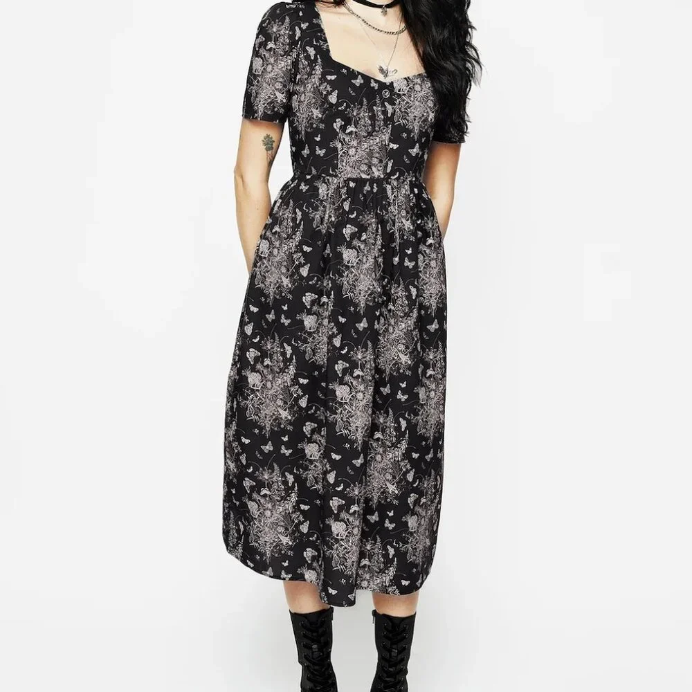 NWT Disturbia Midi Dress Size US 2 - Picture 3 of 8